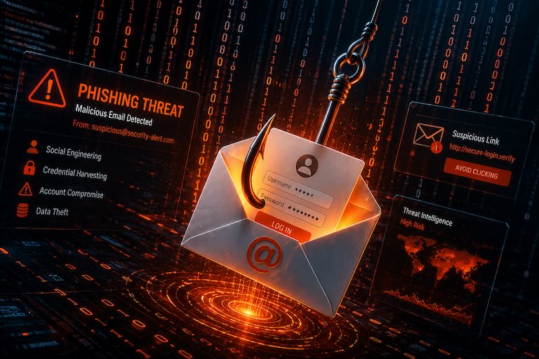 Phishing email threat
